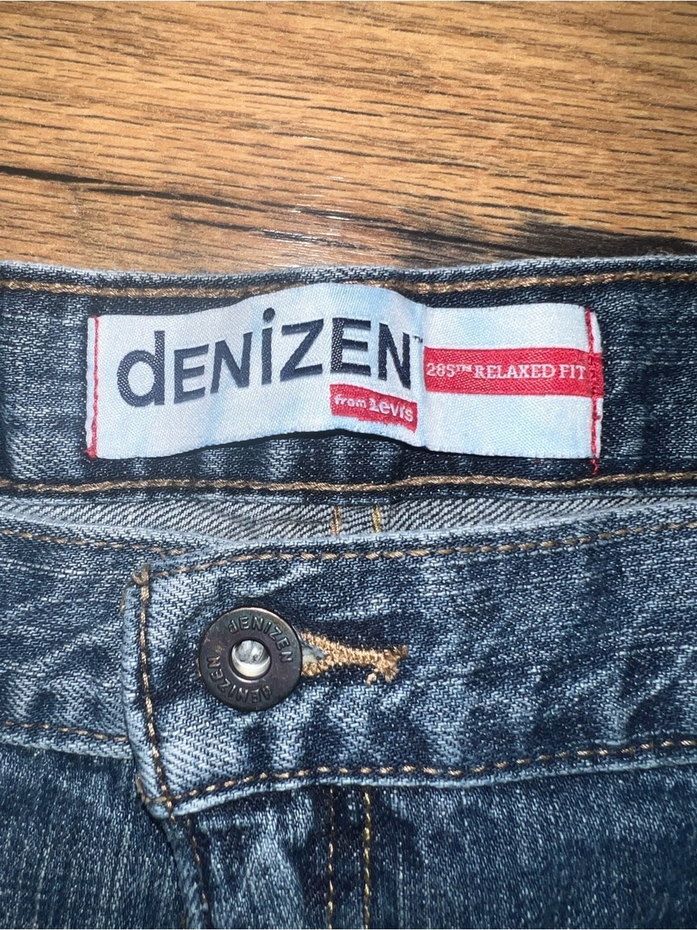 Denizen from Levi's Men's Straight Jeans - Blue - Picture 4 of 4